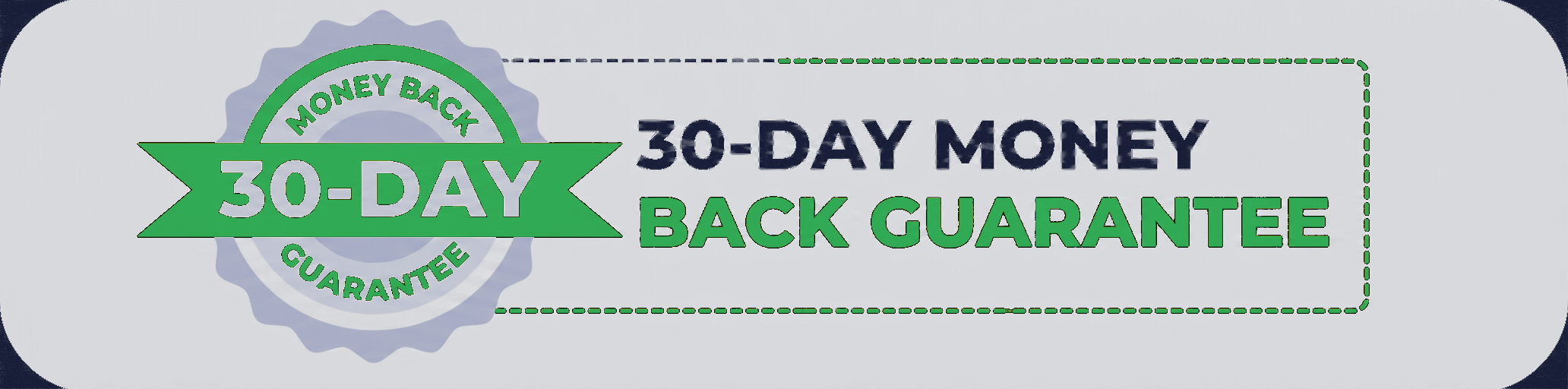 30-day money back guarantee